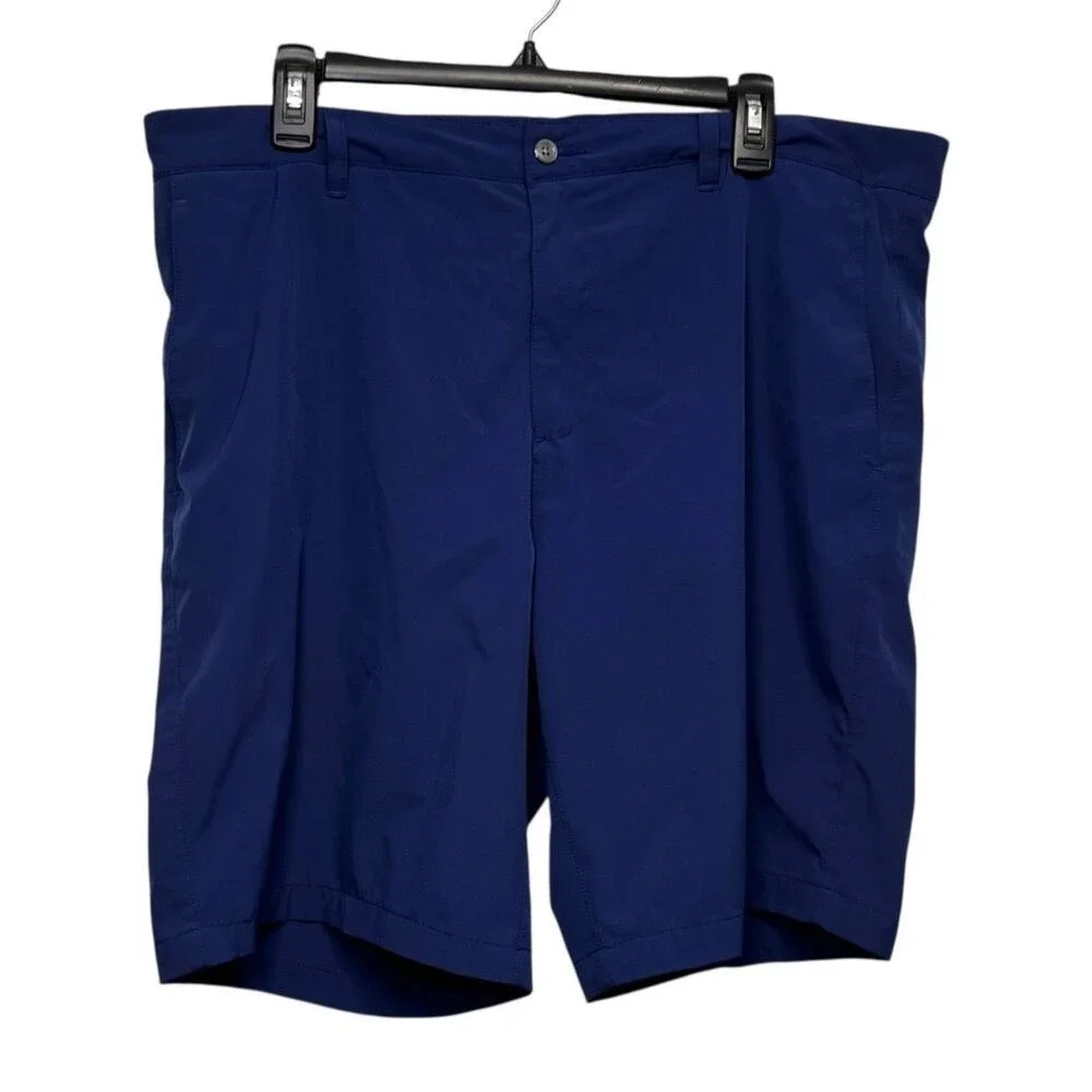 Polo Ralph Lauren Mens Navy Blue Performance Golf Shorts Size 36 Red Pony Logo